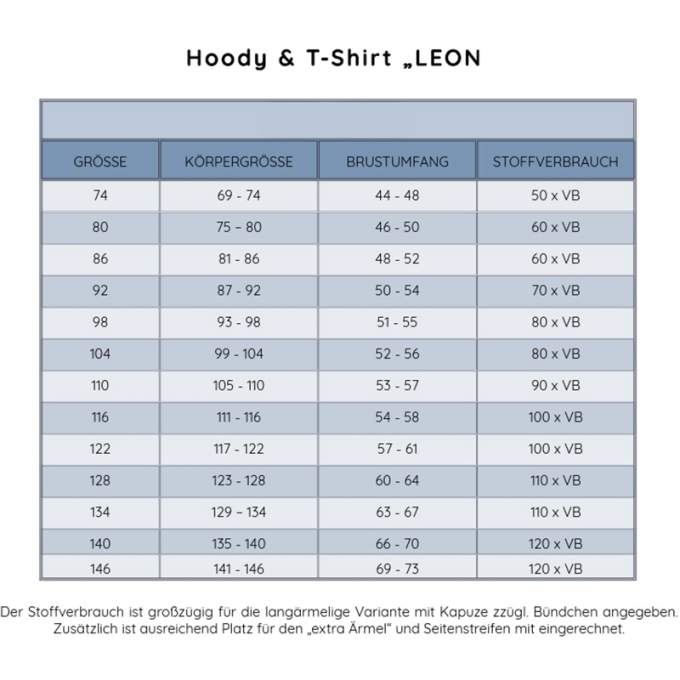 E-book Miss Granny Kombi Kinder Hoodie & T-Shirt Leon, Duits