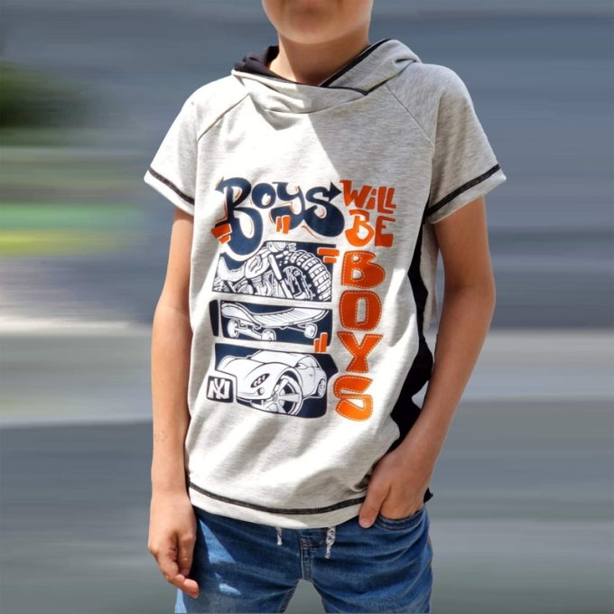 E-book Miss Granny Kombi Kinder Hoodie & T-Shirt Leon, Duits