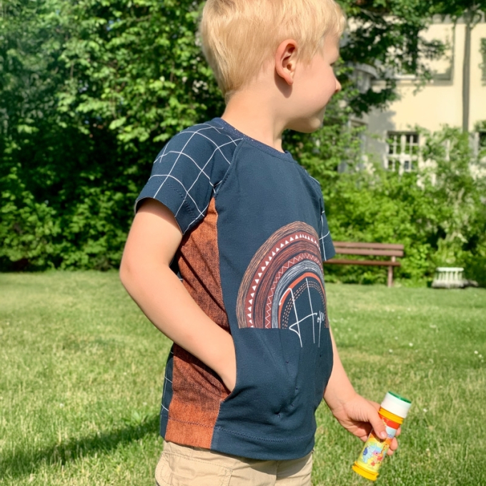 E-Book patron Kinder T-Shirt Leon Miss Granny, en allemand