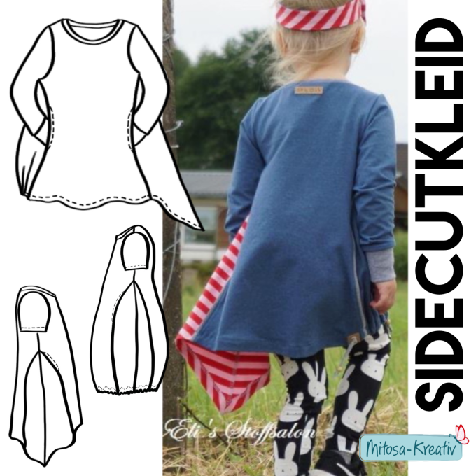E-Book MiToSa-Kreativ Sidecutkleid Kids 2.0, en allemand