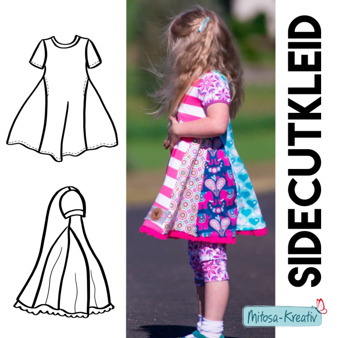E-Book MiToSa-Kreativ Sidecutkleid Kids 2.0, en allemand