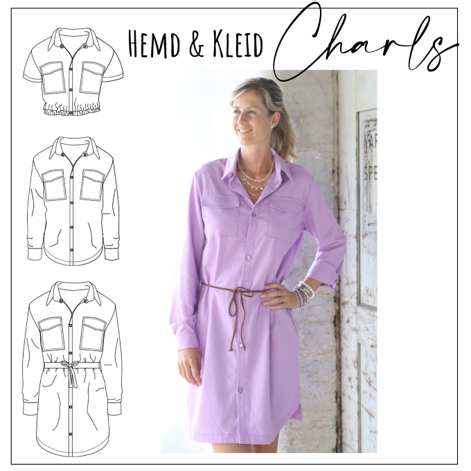 E-book Moeve.Design Shirt & Jurk Charls, Duits