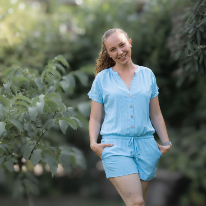 E-Book Moeve.Design Jumpsuit, Bluse, Hose Flora Damen