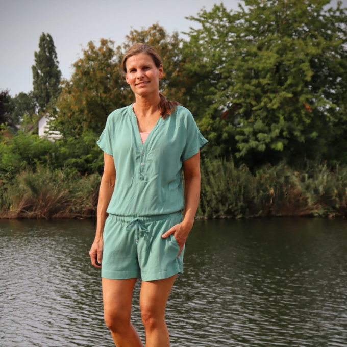 E-Book Moeve.Design Jumpsuit, Bluse, Hose Flora Damen