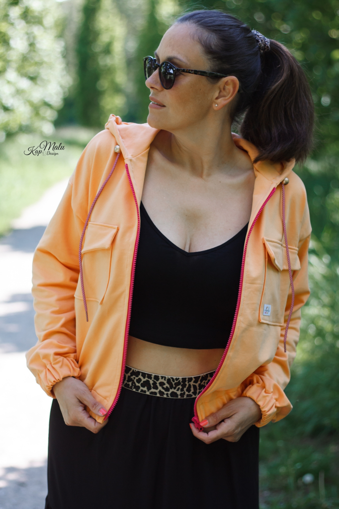 Patron veste femme pdf Solveig Moeve.Design, en allemand