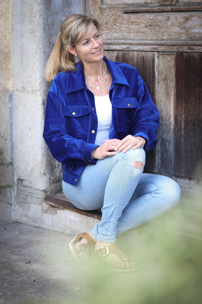 Patron veste femme pdf Solveig Moeve.Design, en allemand