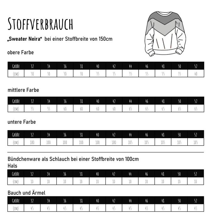 E-book Moeve.Design Sweater Neira, Duits