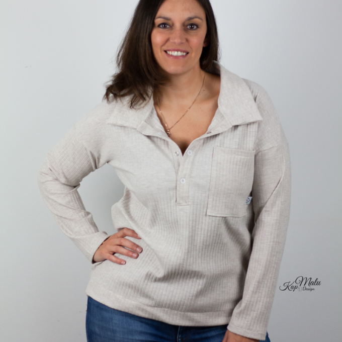 E-book Moeve.Design Sweatshirt Loen Dames, Duits