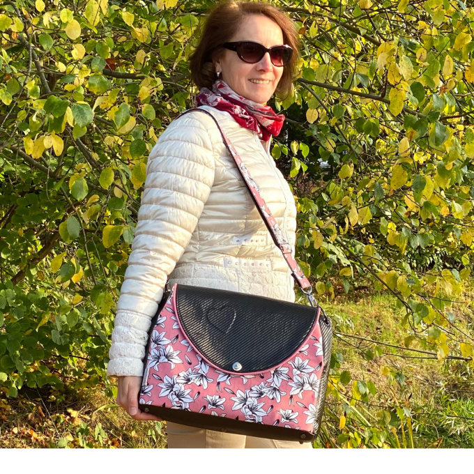 Ebook patron sac à bandoulière Vanilla Bag L Monja, en allemand