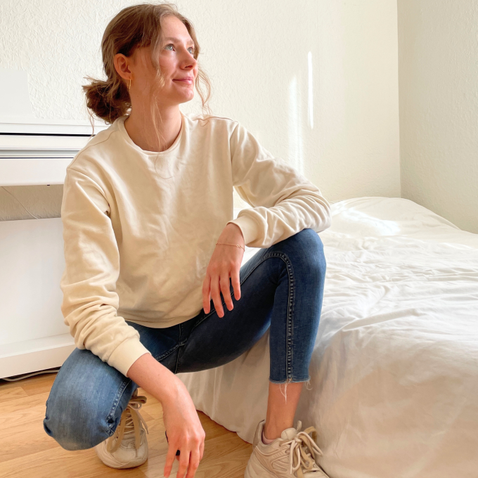 E-book Moreauthentic Basic Sweatshirt Emma, Duits