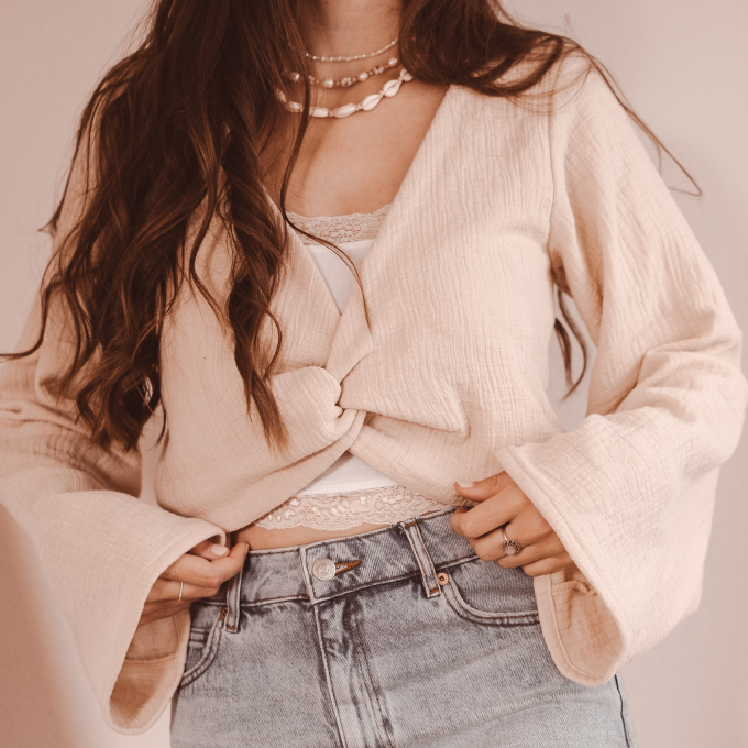 E-book Moreauthentic Blouse Deliah, Duits