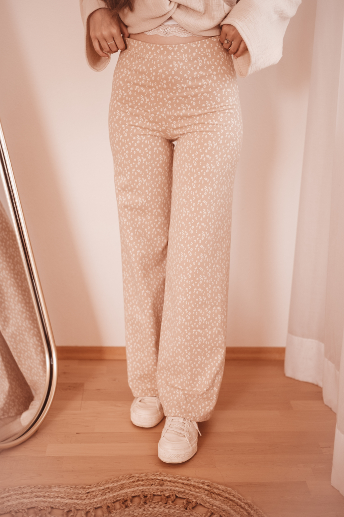 E-book Moreauthentic weite Jerseyhose Daisy, Duits