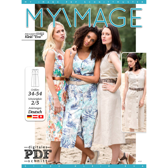 E-Book My Image S1022 Jurk Eva, nederlands