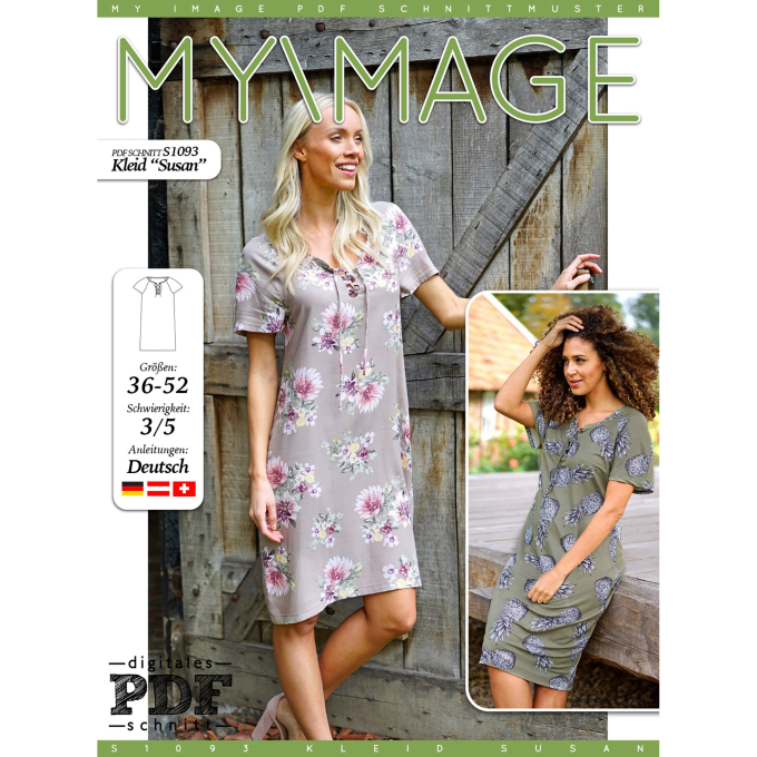 E-Book My Image S1093 Jurk Susan, nederlands