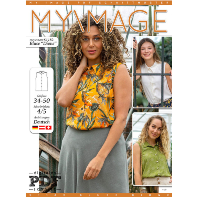 E-Book My Image S1182 Blouse Dione, nederlands