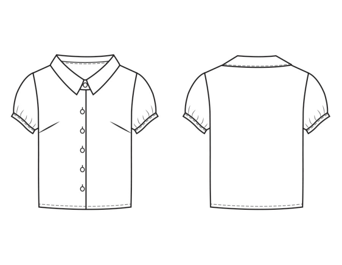 E-book My Image S1230 Blouse Gigi, Nederlands
