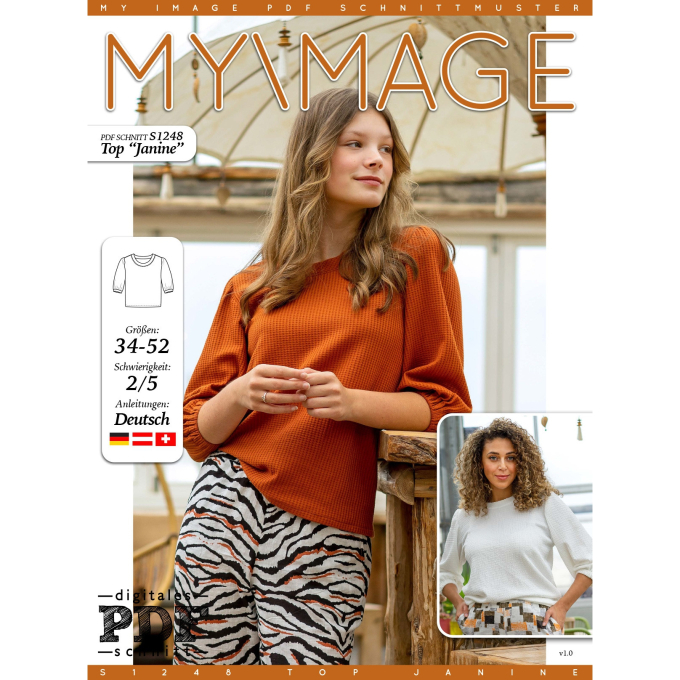 E-book My Image S1248 Top Janine, Nederlands