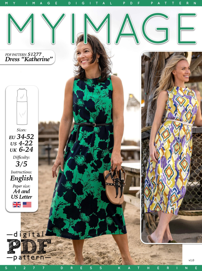E-book My Image S1277 Jurk Katherine, Nederlands