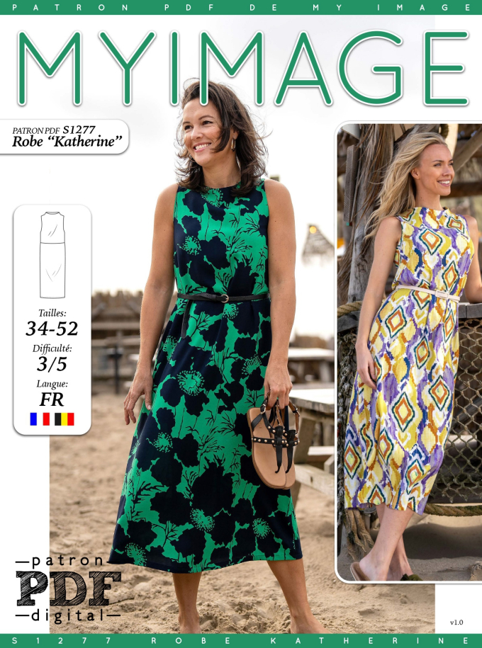 E-book My Image S1277 Jurk Katherine, Nederlands