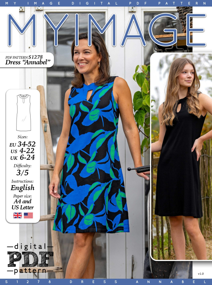 E-book My Image S1278 Jurk Annabel, Nederlands