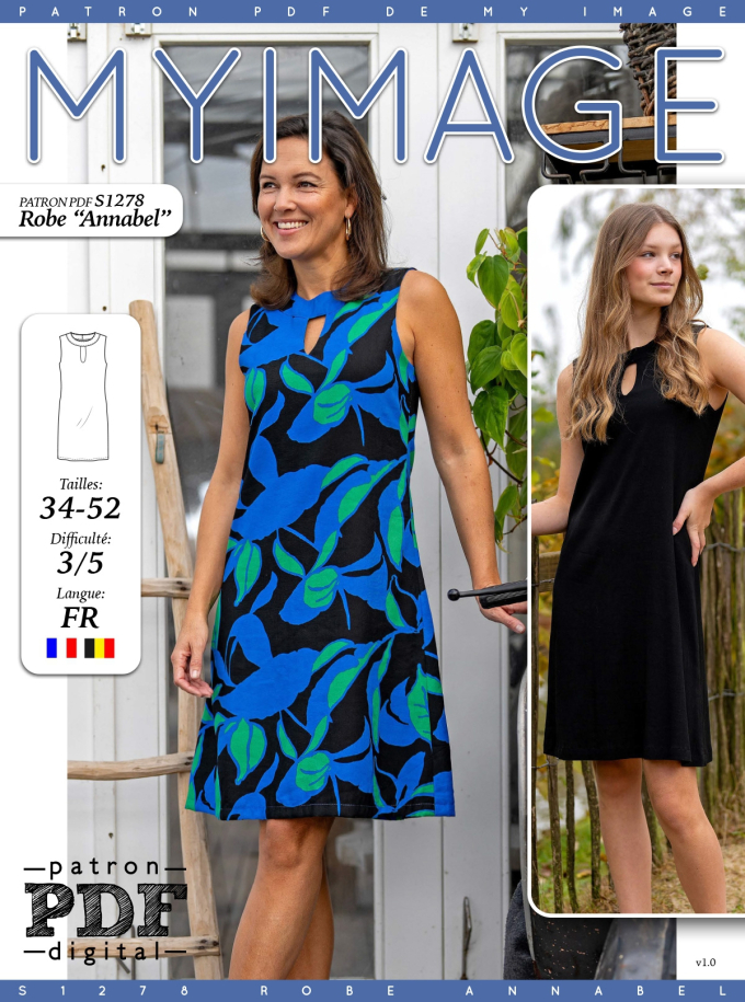 E-book My Image S1278 Jurk Annabel, Nederlands