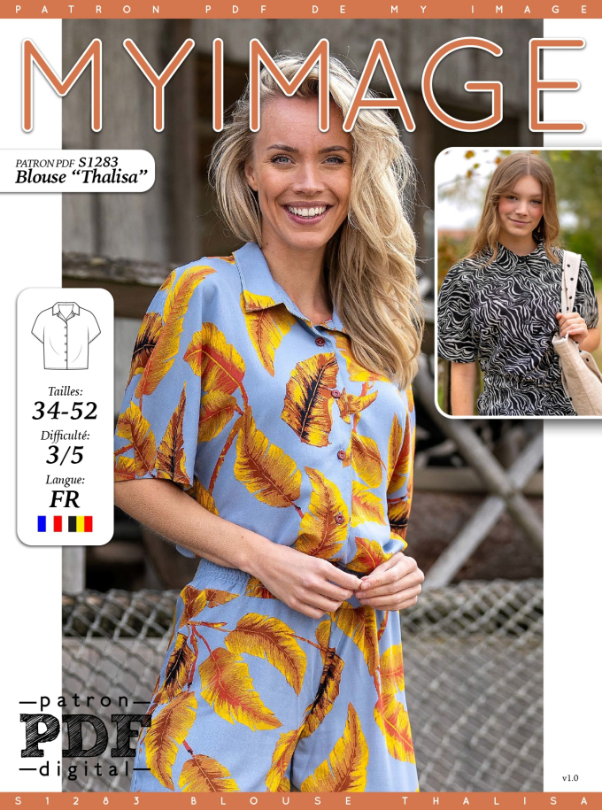 E-book My Image S1283 Blouse Dames Thalia, Nederlands