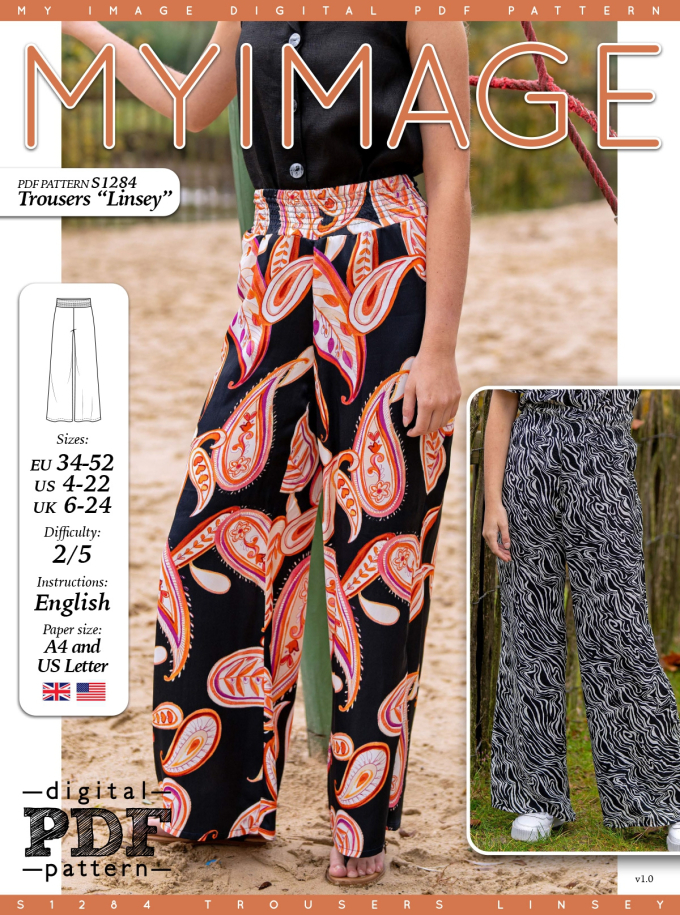 E-book My Image S1284 Broek Dames Linsey, Nederlands