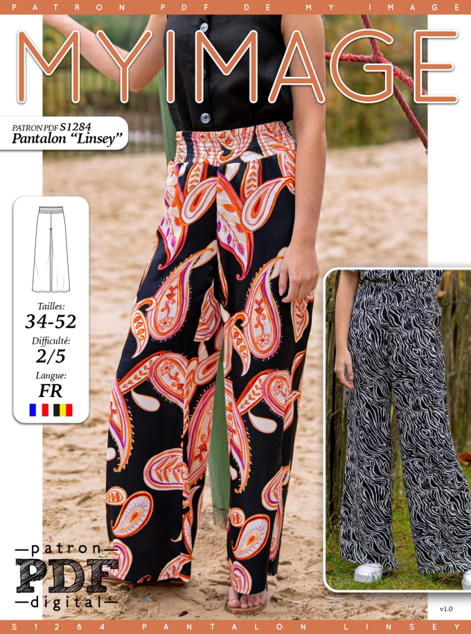 E-book My Image S1284 Broek Dames Linsey, Nederlands
