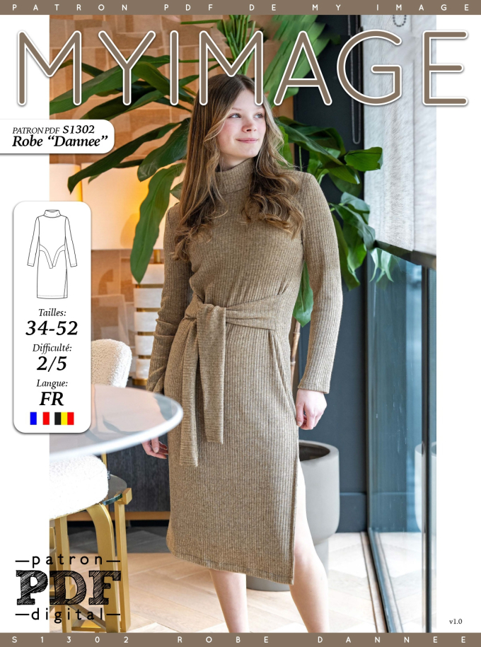 E-book My Image S1302 Jurk Dames Dannee, Nederlands