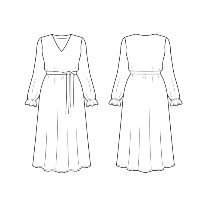 E-Book My Image S1323 Dress Vikki, english