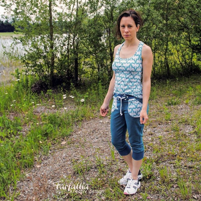 E-book Näähglück Dames Broek Sanna, Duits