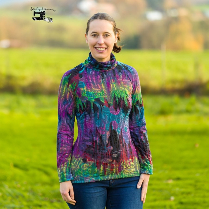 E-book Näähglück Dames Raglan-Shirt Pilvi, Duits