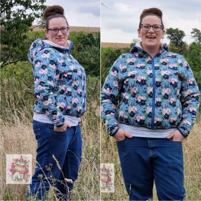 E-Book Nähfrosch Damen-Jacke EMPUK, german