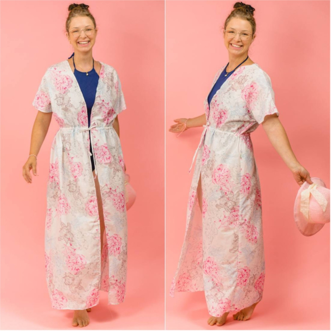 E-book Nähfrosch Damen Kimono FLORES, Duits