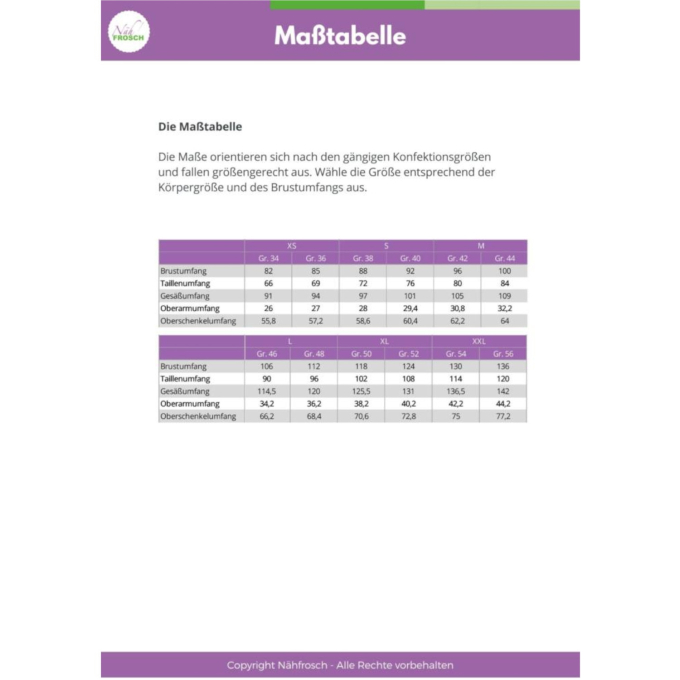 E-book Nähfrosch dames broek AWAH, Duits