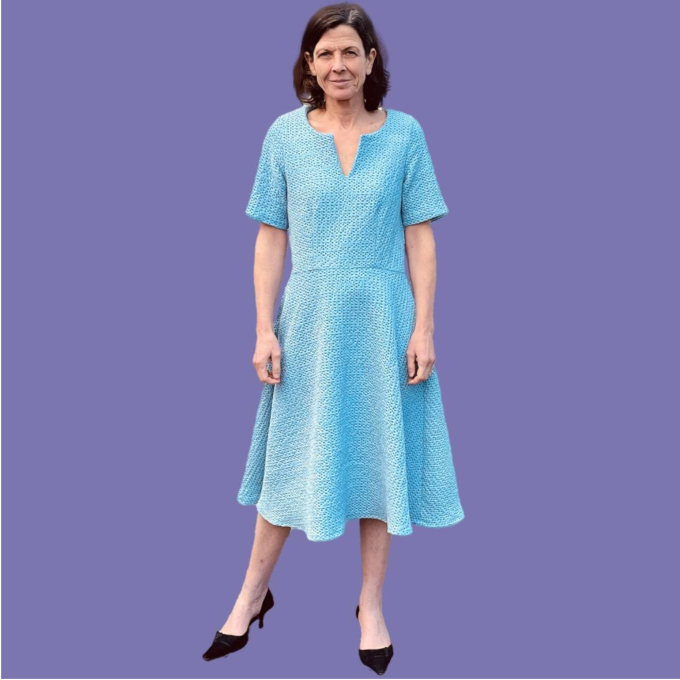 E-Book Nähfrosch Damenkleid KINI, german