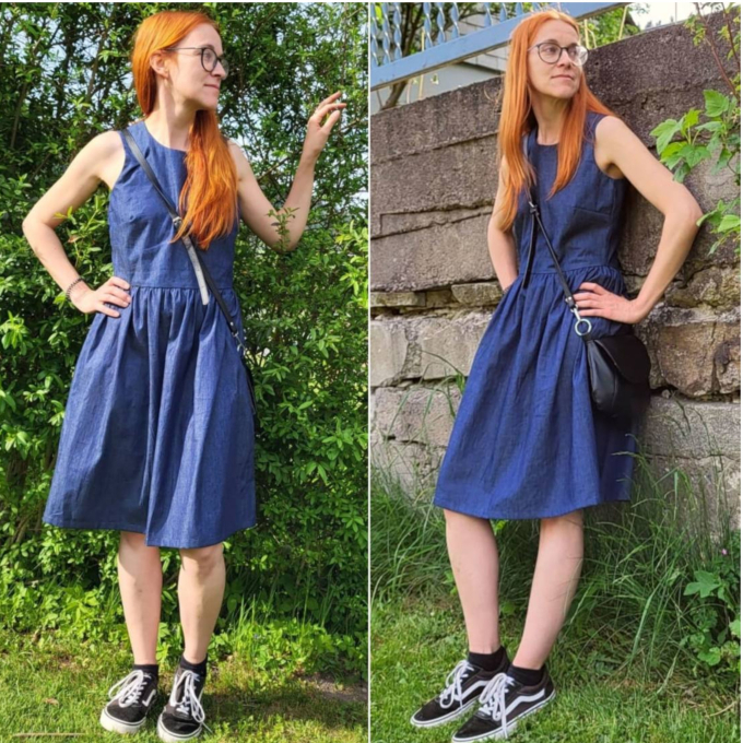 E-Book Nähfrosch Damenkleid MERIAH, german