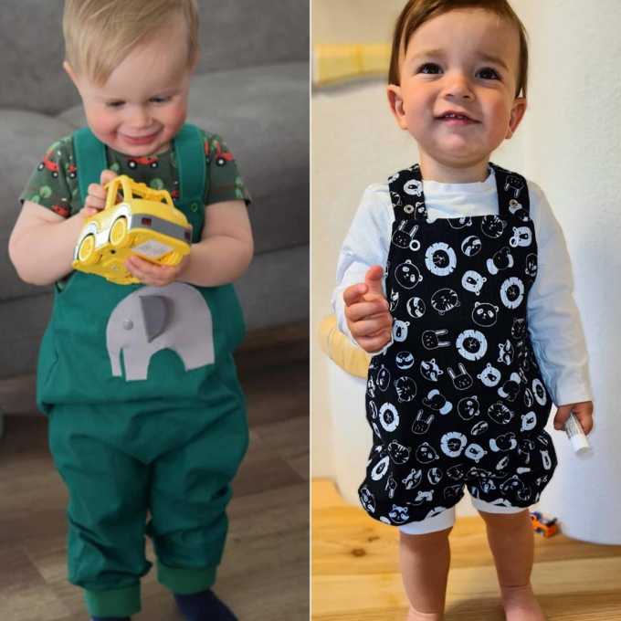 E-Book Nähfrosch GAGAH Baby Latzhose, duits