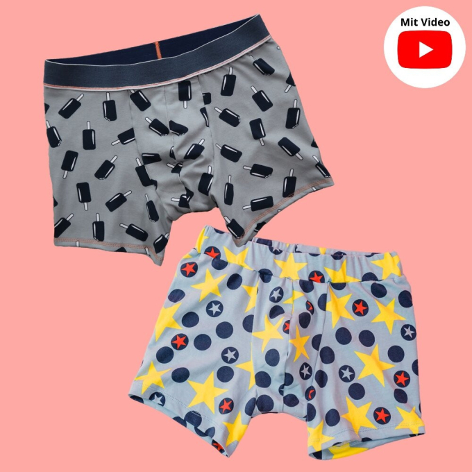 E-book Nähfrosch Herren Boxershorts BAWAH, Duits