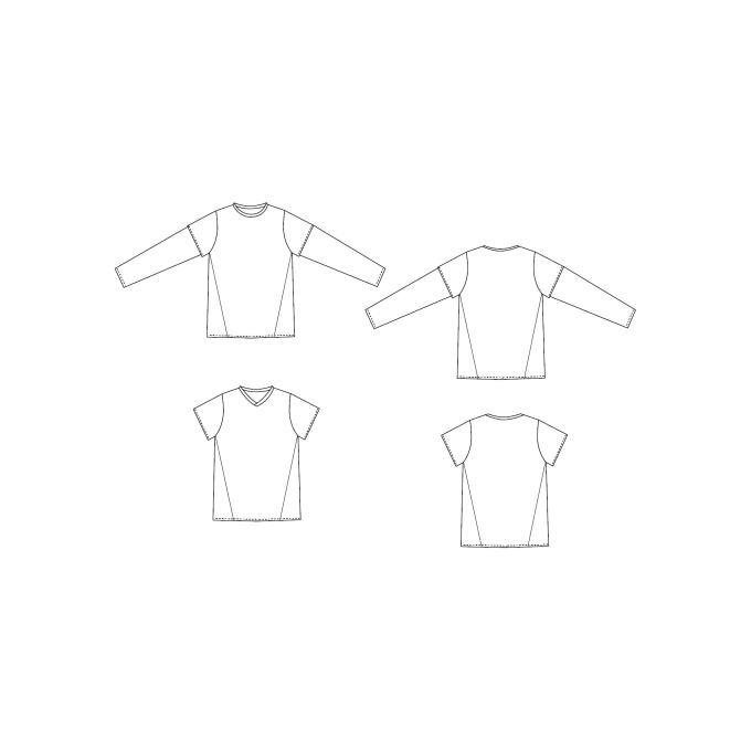 E-Book Nähfrosch  Herrenshirt Keren, duits