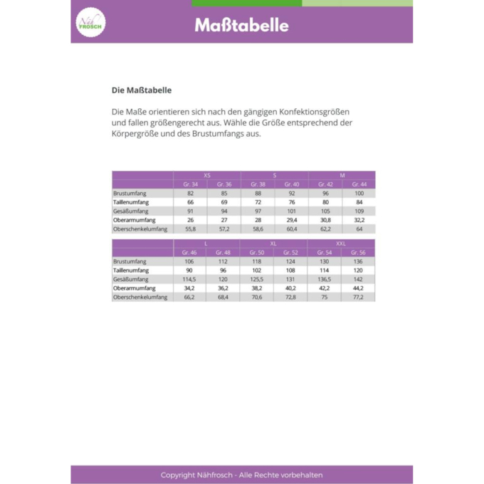 E-Book Nähfrosch  Herrenshirt Keren, duits