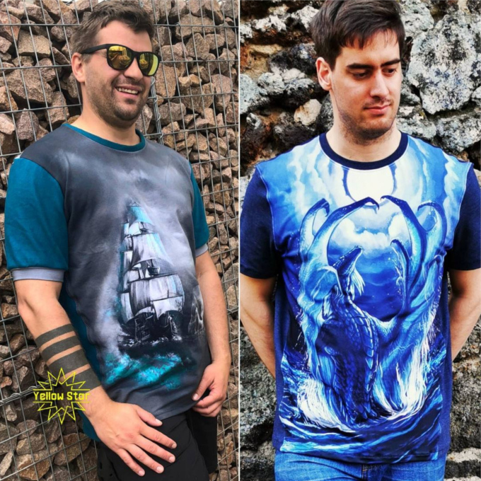 E-Book Nähfrosch  Herrenshirt Keren, duits