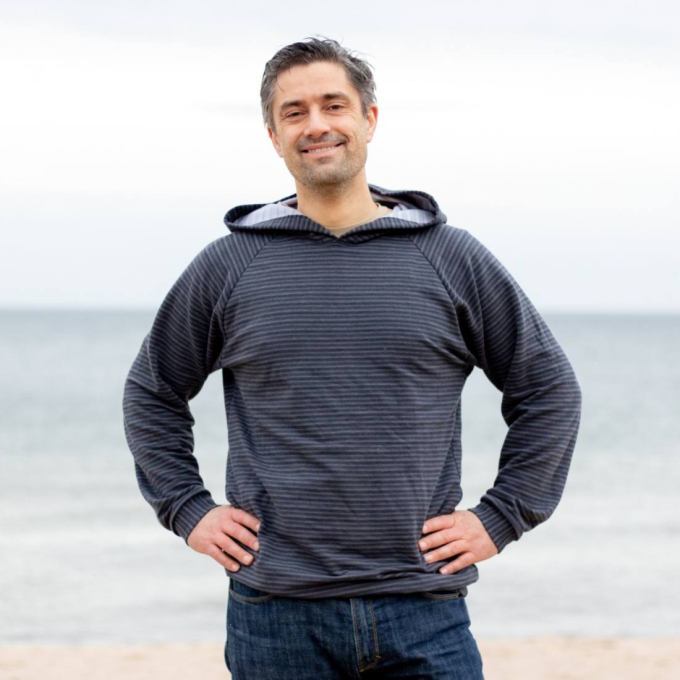 Ebook patron sweat-shirt Unisex TIBU Nähfrosch, en allemand
