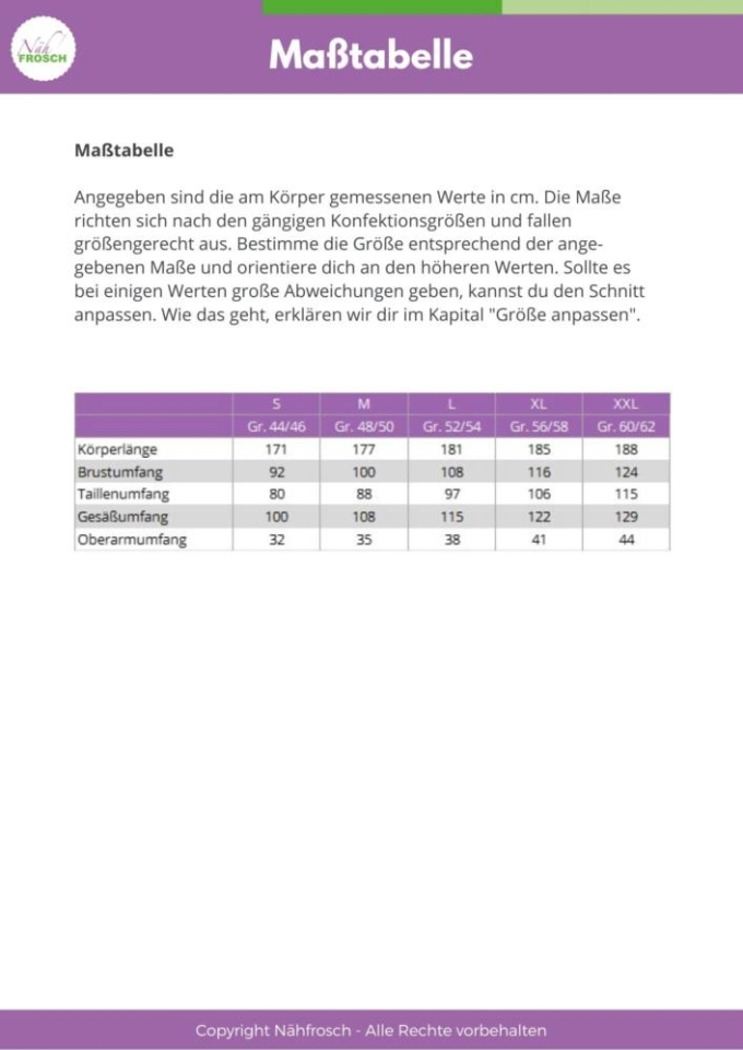 E-book Nähfrosch joggingbroek Tepat heren, Duits