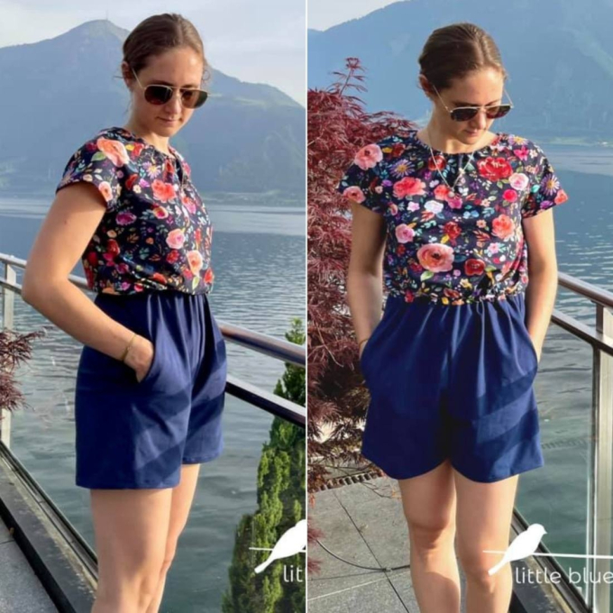 E-Book Nähfrosch Jumpsuit LOMPAT Damen, duits