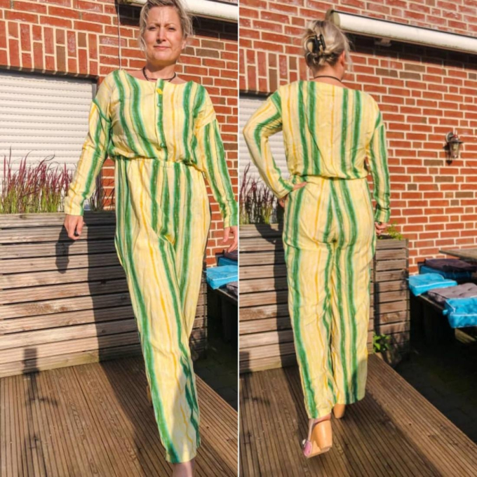 E-Book Nähfrosch Jumpsuit LOMPAT Damen, duits