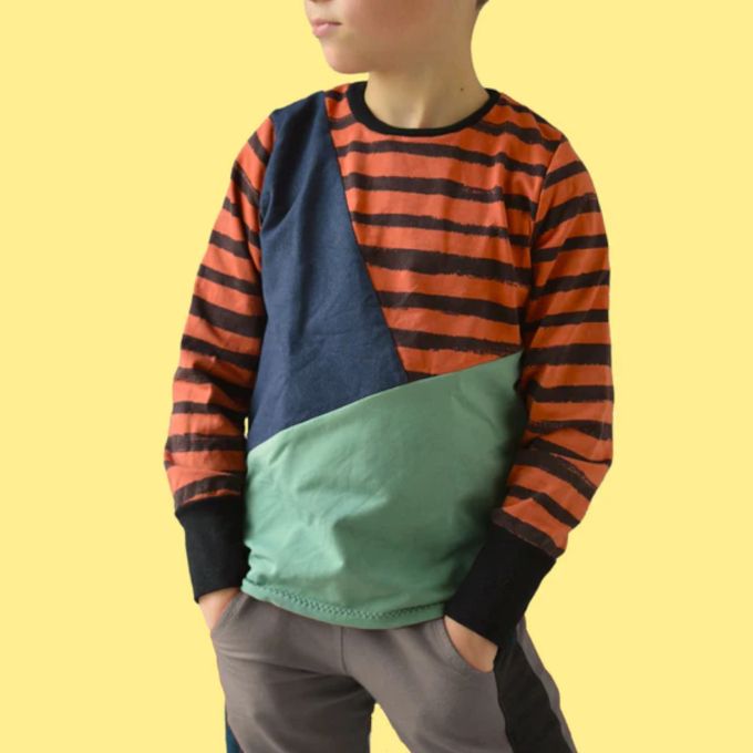 E-book Nähfrosch Kids Shirt SISA, Duits
