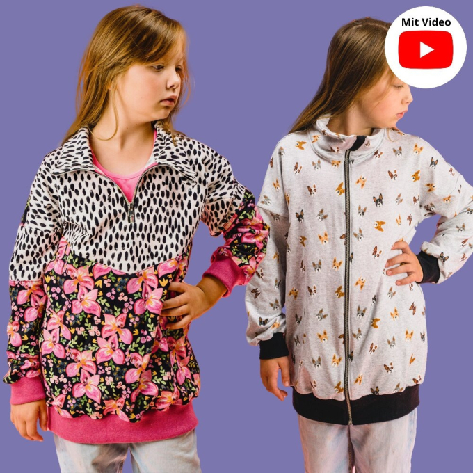 E-Book Nähfrosch Kinder-Sweater BUKA