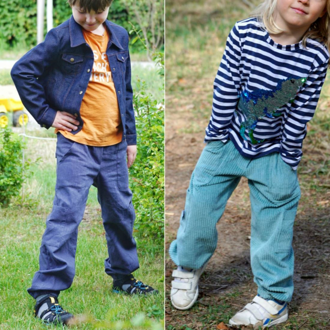 E-Book Nähfrosch Kinderhose COCOK, german