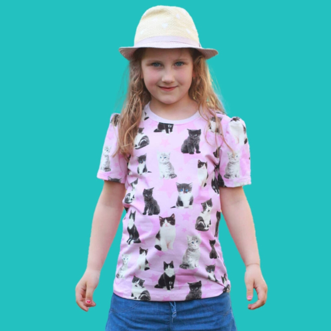 Ebook patron t-shirt enfant Trendi Nähfrosch, en allemand
